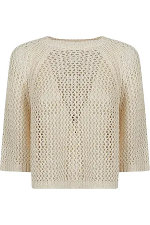 Fabiana Filippi Pullover mit Lochstrickmuster