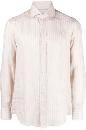 Brunello Cucinelli Gestreiftes Hemd