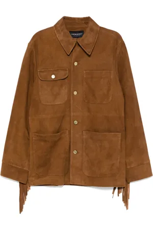 Cynthia Rowley Wildlederjacke mit Fransen