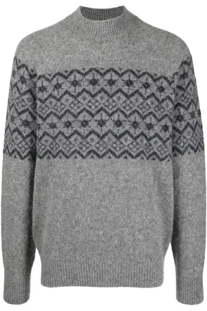 Brunello Cucinelli Pullover mit Fair-Isle-Strickmuster