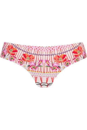 TEMPERLEY LONDON Pomegranate Bikini mit Blumen-Print
