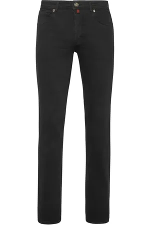BILLIONAIRE Tief sitzende Straight-Leg-Jeans