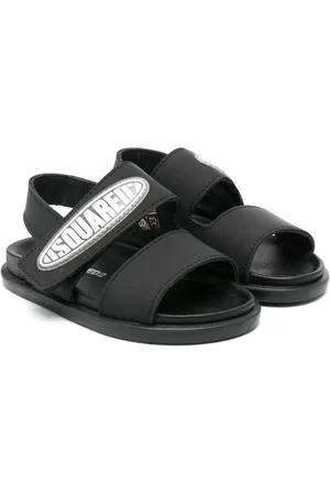 Dsquared2 Sandalen mit Logo-Applikation