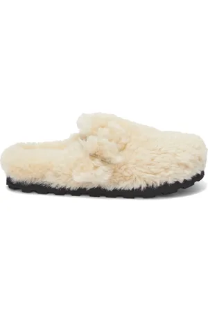 Jil Sander Slipper aus Shearling