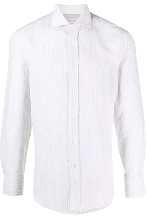 Brunello Cucinelli Gestreiftes Hemd