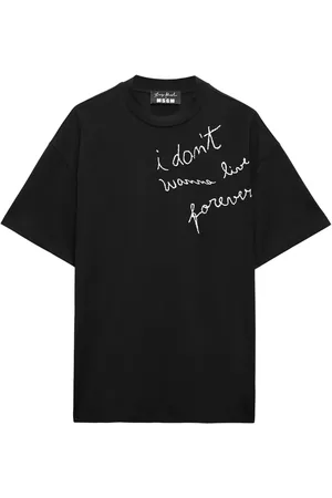 Msgm T-Shirt mit Slogan-Print