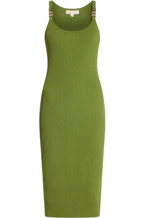 Michael Kors Gestricktes Midikleid aus recycelter Viskose
