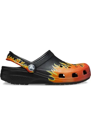 Crocs Flame-graphic clogs