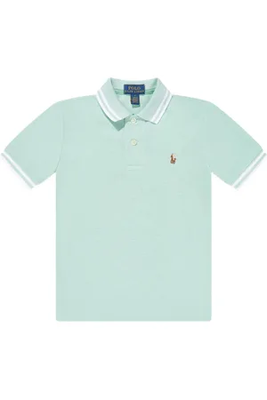 Ralph Lauren Poloshirt mit Polo Pony-Stickerei