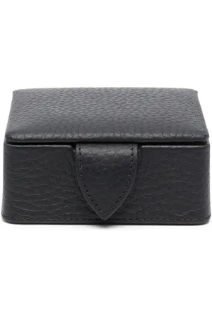 ASPINAL OF LONDON Lederbox mit Druckknopf