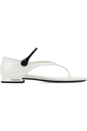 Miu Miu Sandalen aus Leder