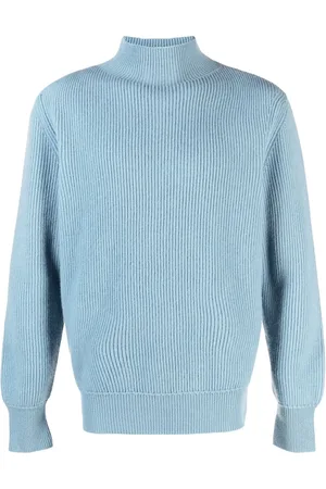 Tom Ford Gerippter Pullover mit Stehkragen