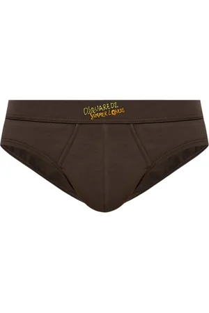 Dsquared2 Slip mit Logo-Stickerei