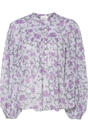 Marant Etoile Bluse mit abstraktem Print