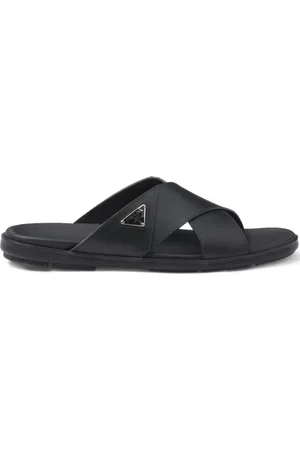 Prada Sandalen mit überkreuzten Riemen