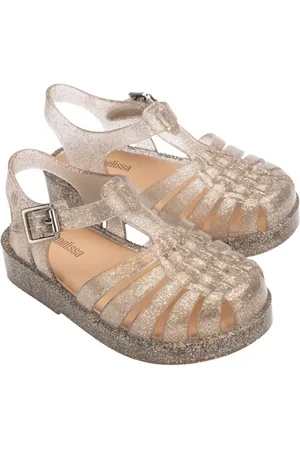 Melissa Sandalen mit Glitter-Detail