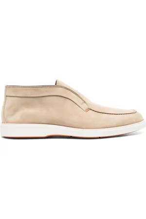 santoni Loafer aus Wildleder