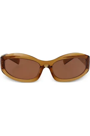 Miu Miu Sonnenbrille mit Shield-Gestell