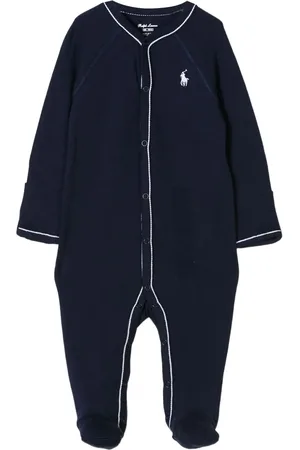 Ralph Lauren Pyjama mit Logo-Stickerei