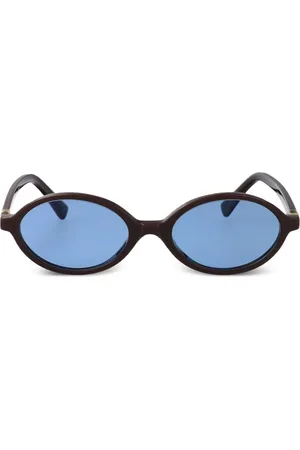 Miu Miu Sonnenbrille mit ovalem Gestell