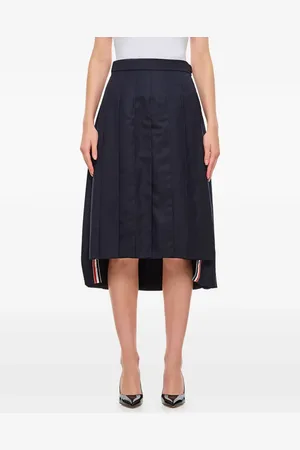 Thom Browne Gestreifter Faltenrock