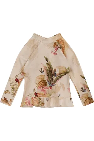 ZIMMERMANN Rhiannon frilled rash guard