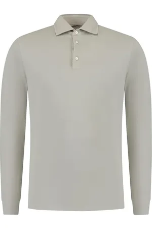 Doriani Cashmere Long-sleeved polo shirt