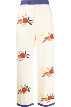 BODE Cropped-Hose mit Patch-Detail