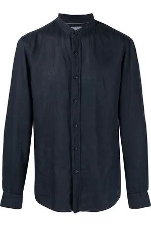 Brunello Cucinelli Hemd mit Mandarinkragen