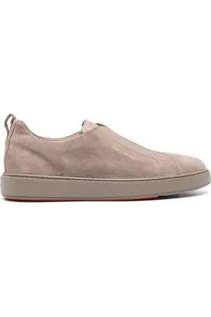 santoni Slip-On-Sneakers aus Wildleder