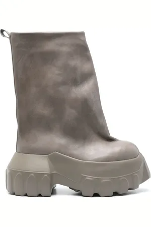 Rick Owens Ausgestellte Mega Tractor Stiefel