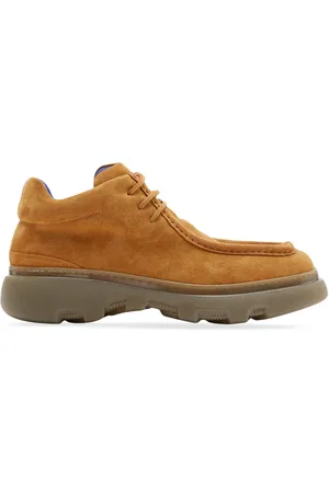 Burberry Creepers Schnürschuhe aus Wildleder
