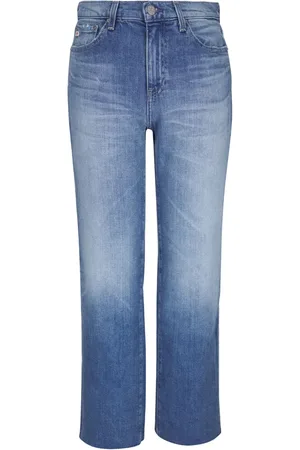 AG Jeans Jeans mit Logo-Patch