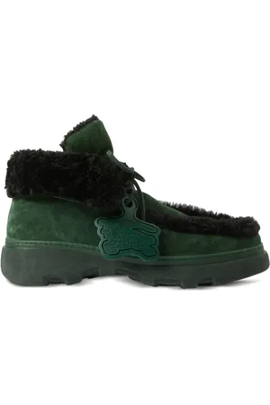 Burberry Creeper-Boots mit Shearling