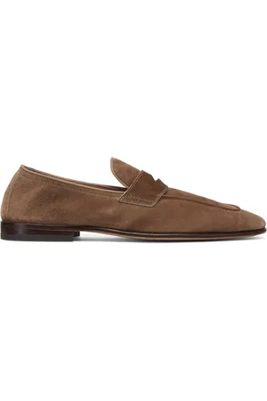 Brunello Cucinelli Penny-Loafer aus Wildleder