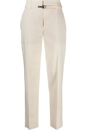 Brunello Cucinelli Hose mit hohem Bund