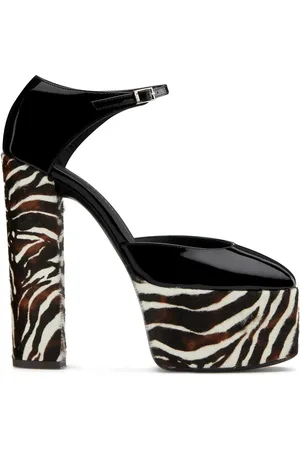 Giuseppe Zanotti Plateauschuhe mit Print