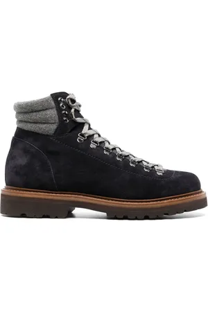 Brunello Cucinelli Hiking-Boots mit Schnürung