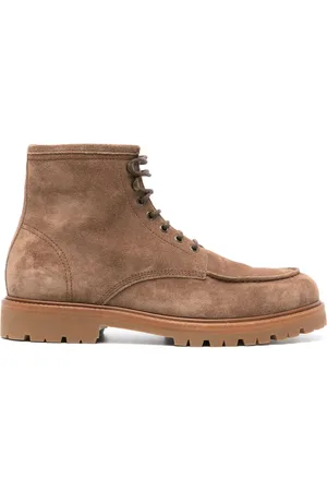 Brunello Cucinelli Schnürstiefel aus Wildleder