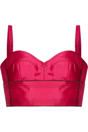 Tory Burch Cropped-Oberteil aus Seide