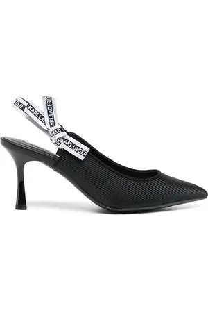 Karl Lagerfeld Sienna Ribbon Pumps 80mm