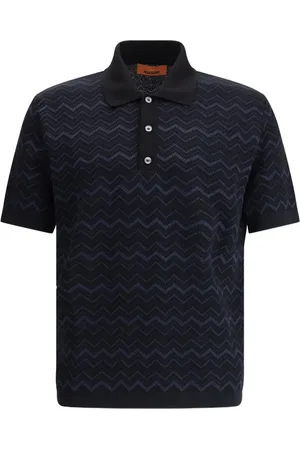 Missoni Poloshirt mit Zickzackmuster