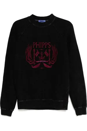 Stain Shade Sweatshirt mit Logo-Stickerei