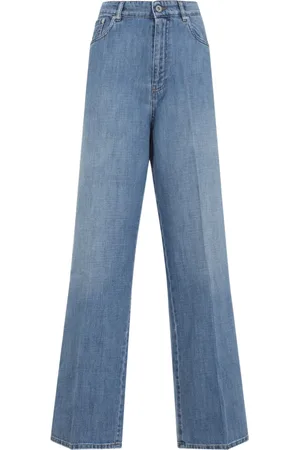 Miu Miu Logo-appliqué jeans