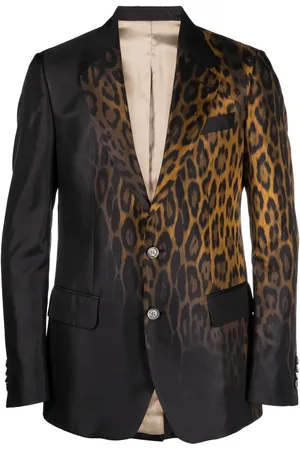Roberto Cavalli Sakko mit Animal-Print