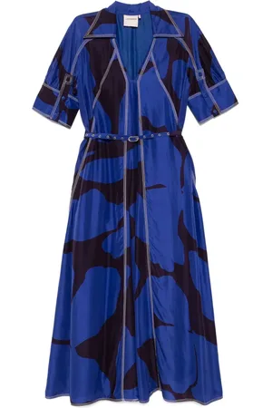 LOVEBIRDS Kleid mit Blumen-Print