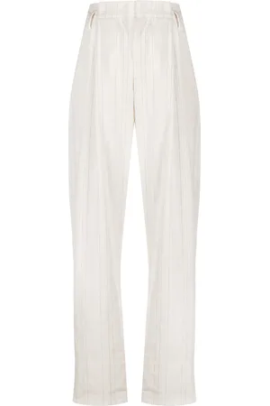 Brunello Cucinelli Hose mit hohem Bund