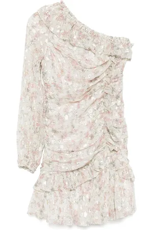 Needle & Thread Ophelia Ditsy One-Shoulder-Kleid