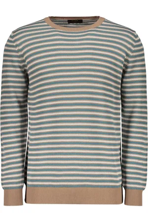 MOORER Striped jumper