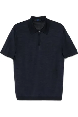 Kiton Poloshirt mit Reißverschluss